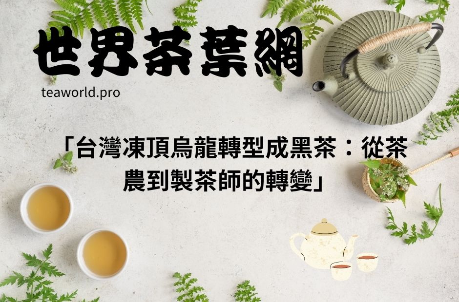 「台灣凍頂烏龍轉型成黑茶：從茶農到製茶師的轉變」
