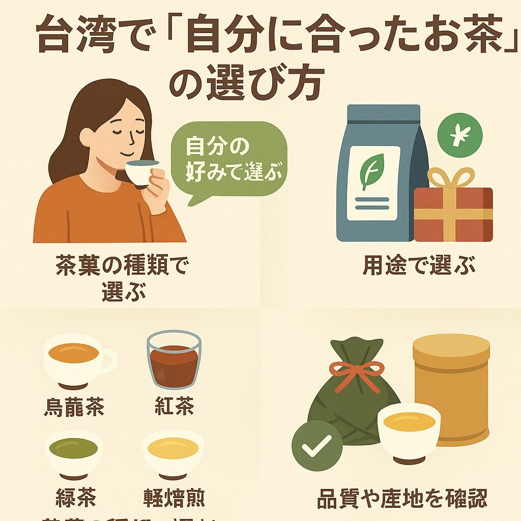 自分用にも、贈り物にも。台湾で「自分に合ったお茶」の選び方 自分用にも、贈り物にも。台湾で「自分に合ったお茶」の選び方