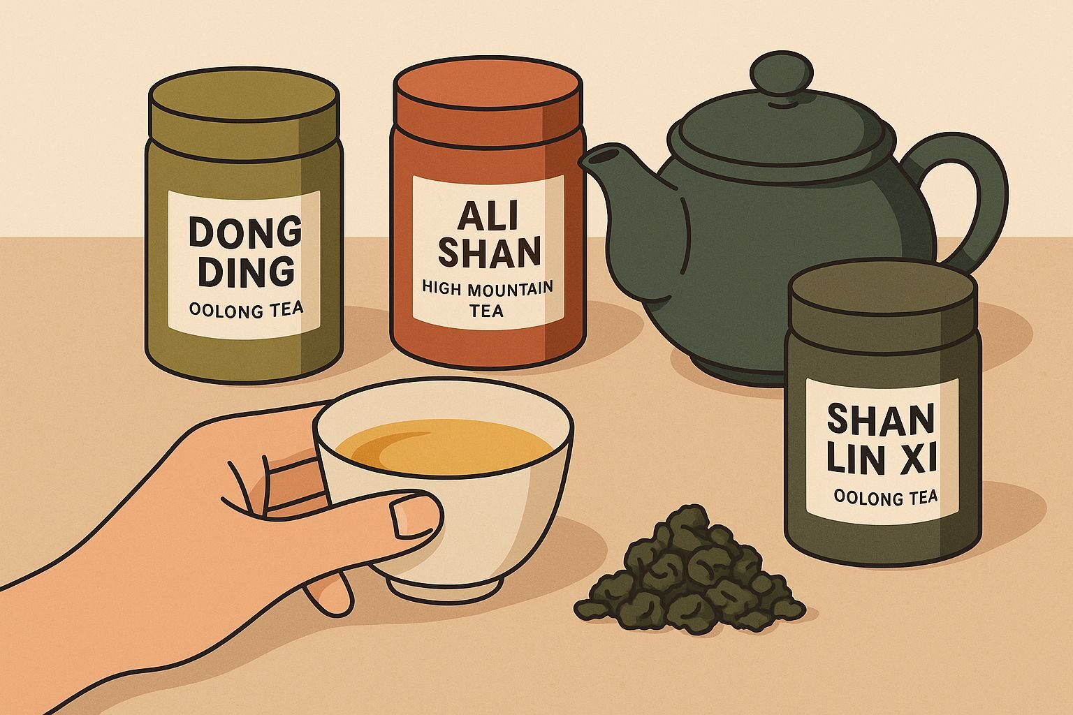 凍頂 vs 阿里山 vs 杉林溪：怎麼分、怎麼選？