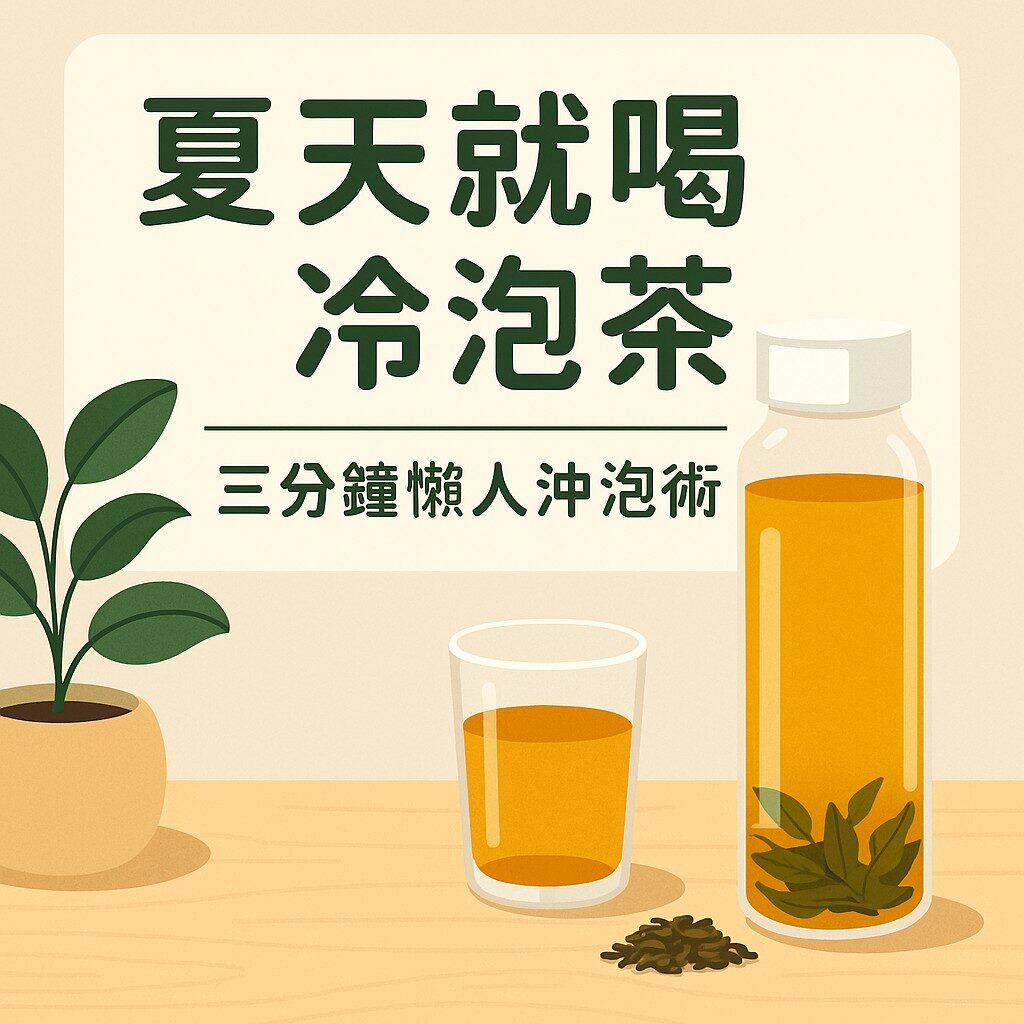 夏天就喝冷泡茶:三分鐘懶人沖泡術 × 茶行推薦清單 夏天就喝冷泡茶:三分鐘懶人沖泡術 × 茶行推薦清單